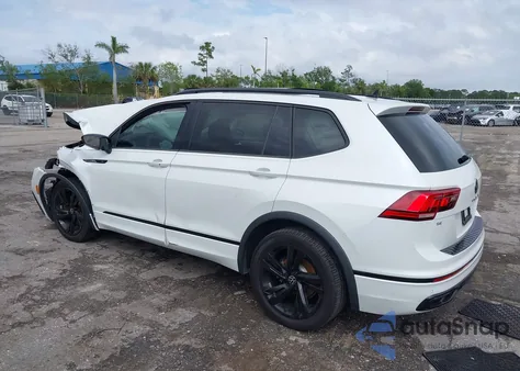 2023 Volkswagen Tiguan 2.0T Se R-Line Black from USA, damaged, VIN 3VVCB7AX4PM122929